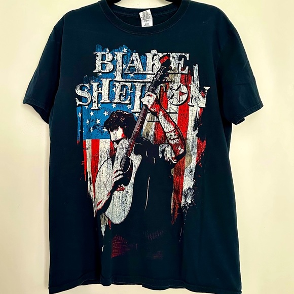 Blake Shelton 2021 Concert Shirt - Picture 1 of 3